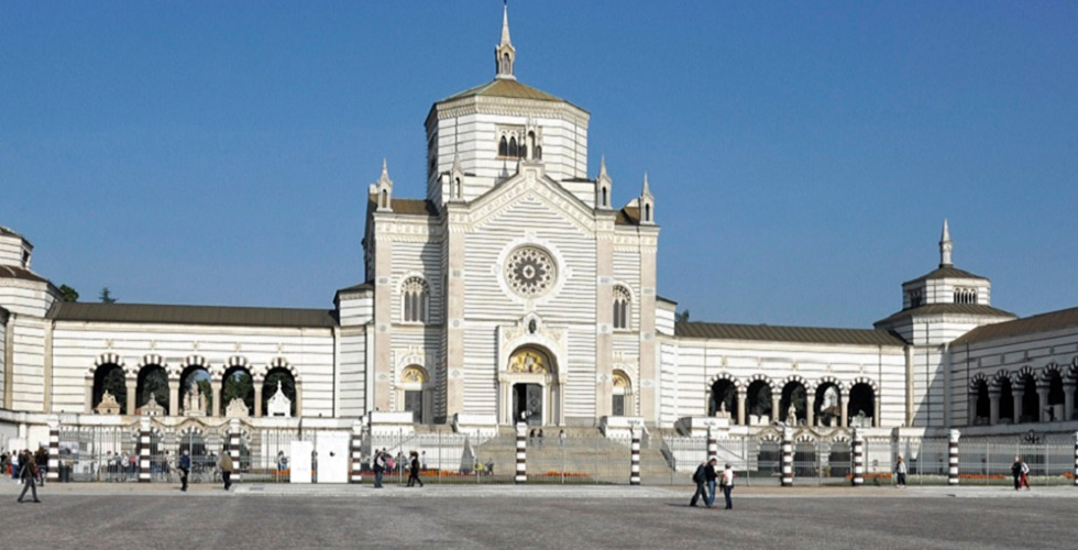 facciata cimitero monumentale