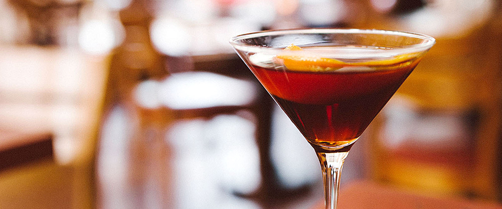 Manhattan cocktail