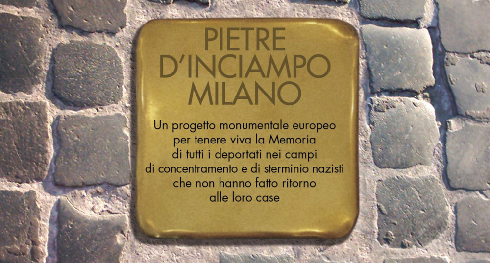 Progetto pietre inciampo Milano