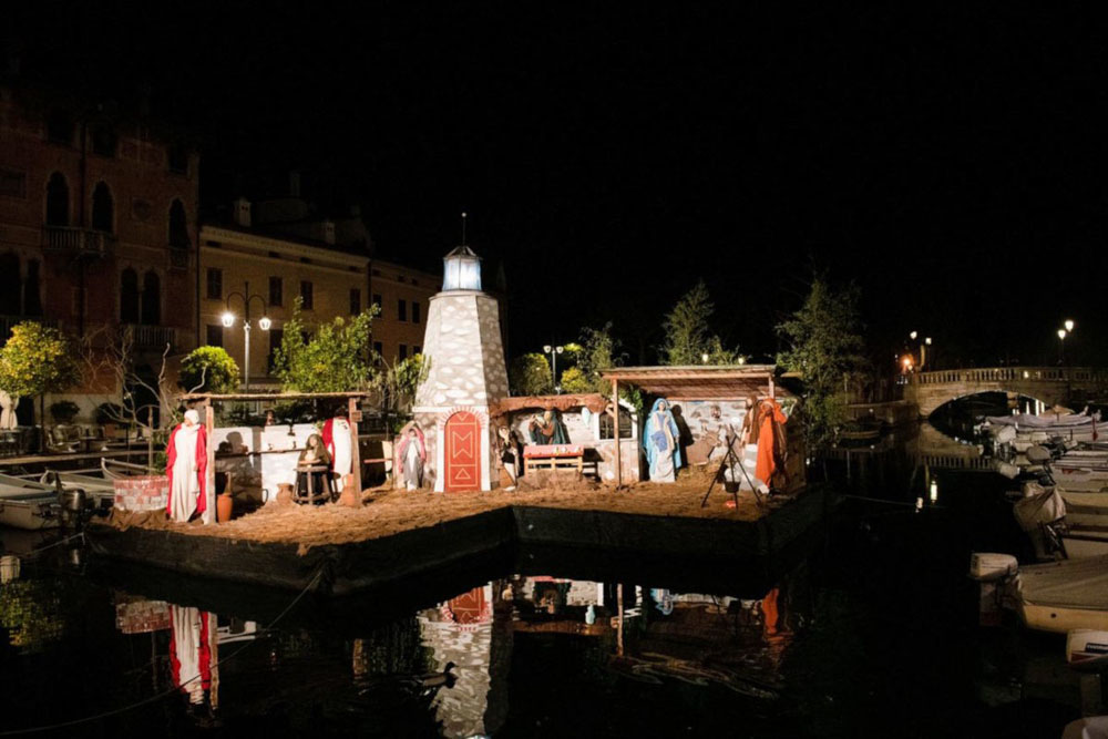 Presepe galleggiante Desenzano